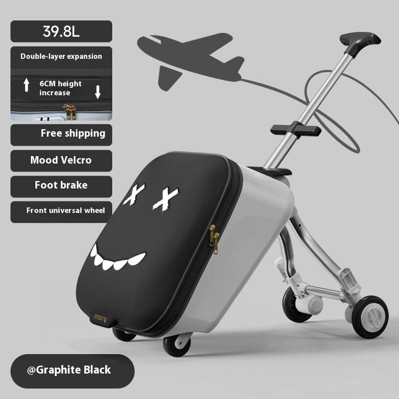 Luggage Children's Riding And Boarding Machine Trolley Case - Classy Collective