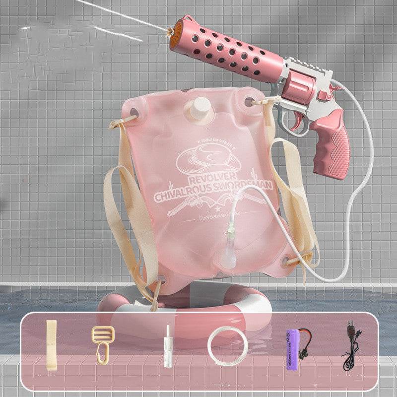 Electric Water Gun Carrying A Large Capacity Water Bag - Classy Collective
