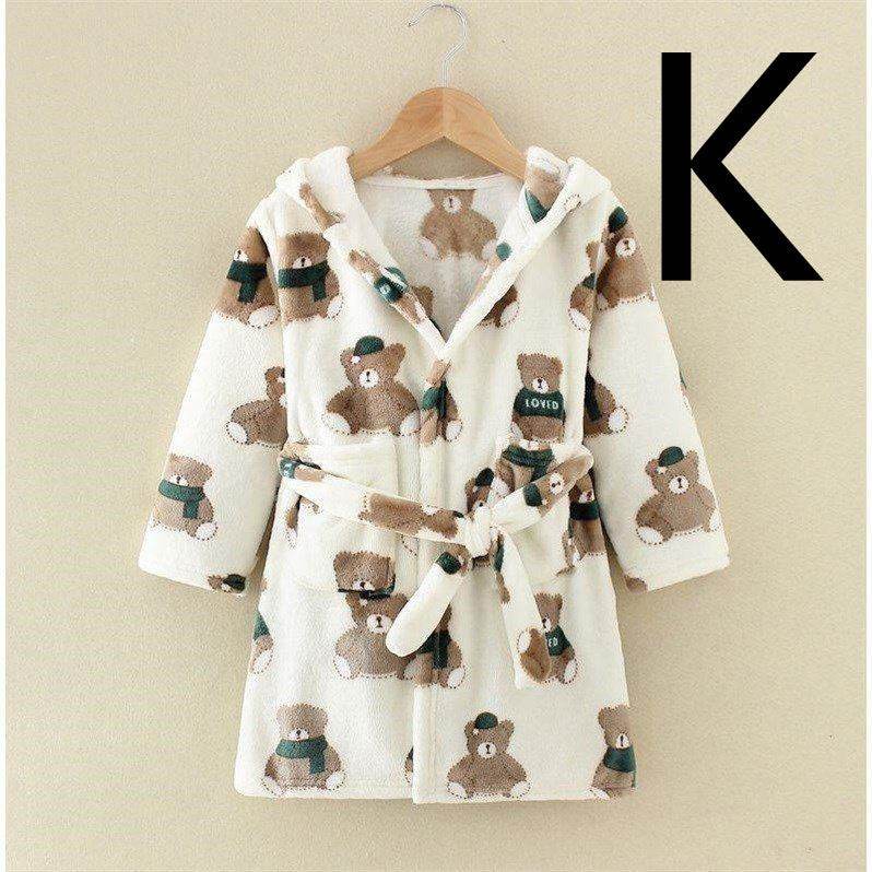 Children's Bathrobe-Thickened Flannel - Classy Collective