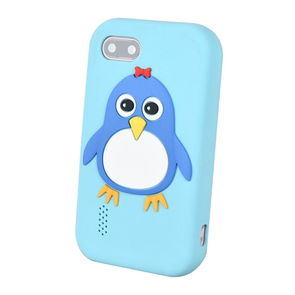 Children's Smart Touch Mobile Phone Silicone Penguin Toy - Classy Collective