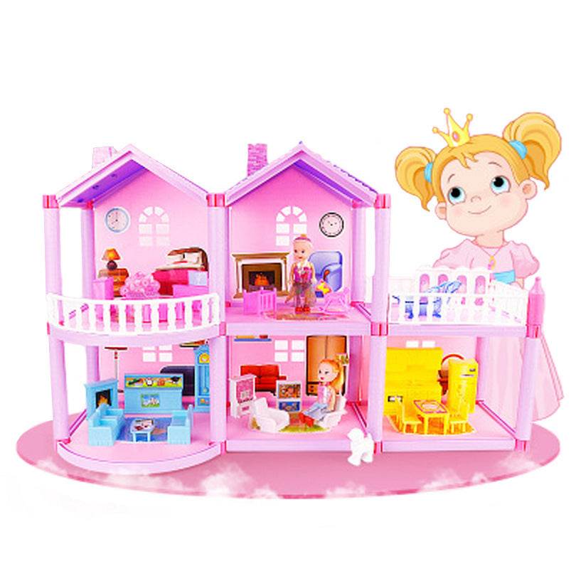 Doll House Villa DIY Assembled House - Classy Collective