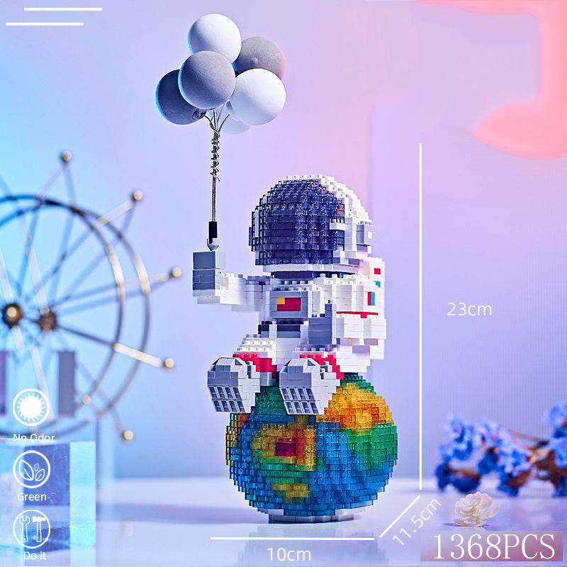 Mini Micro Rocket Building Blocks Space Moon - Classy Collective