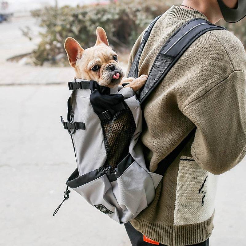 Double Shoulder Portable Travel Backpack Outdoor Dog Carrier - Classy Collective
