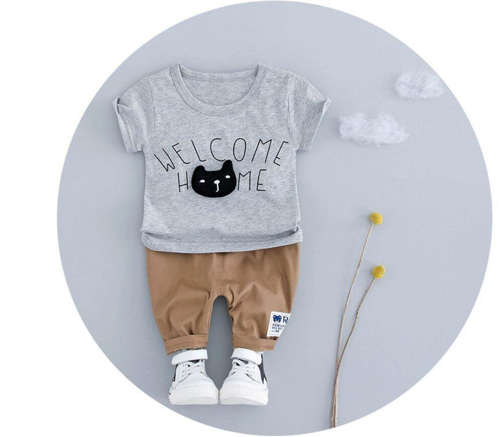 Chirdren Tshirt Suit - Classy Collective