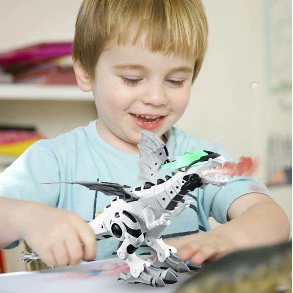 Walking Dragon Toy Fire Breathing Water Spray - Classy Collective