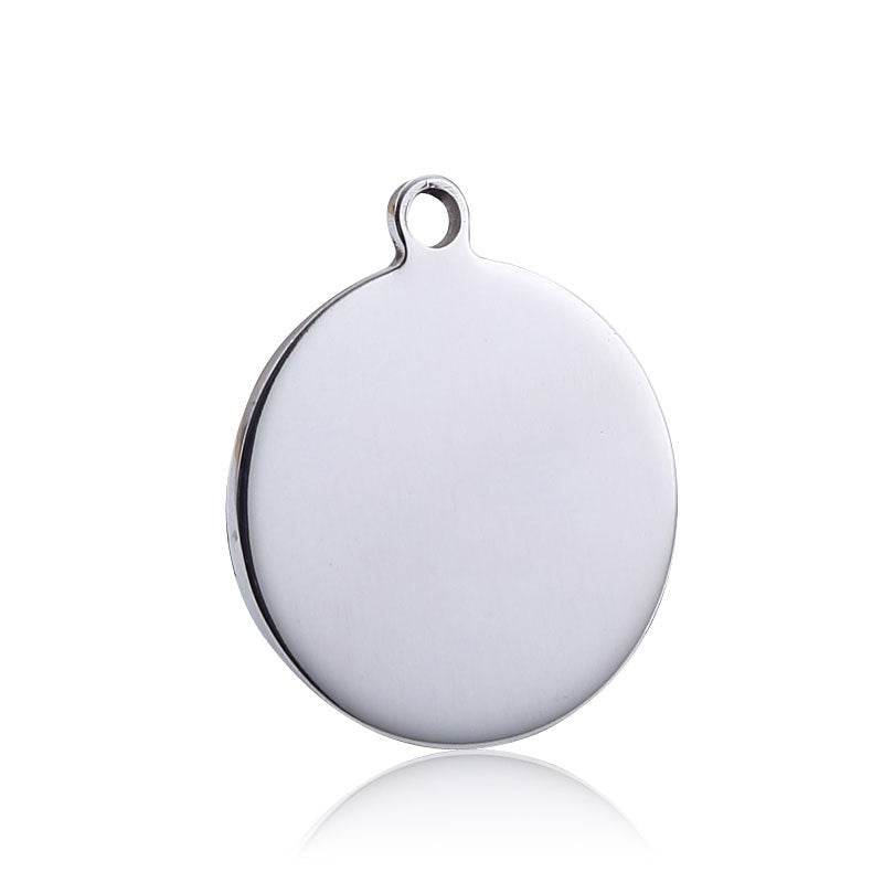Small Pendant Anti-lost Pet Titanium Steel Tag - Classy Collective