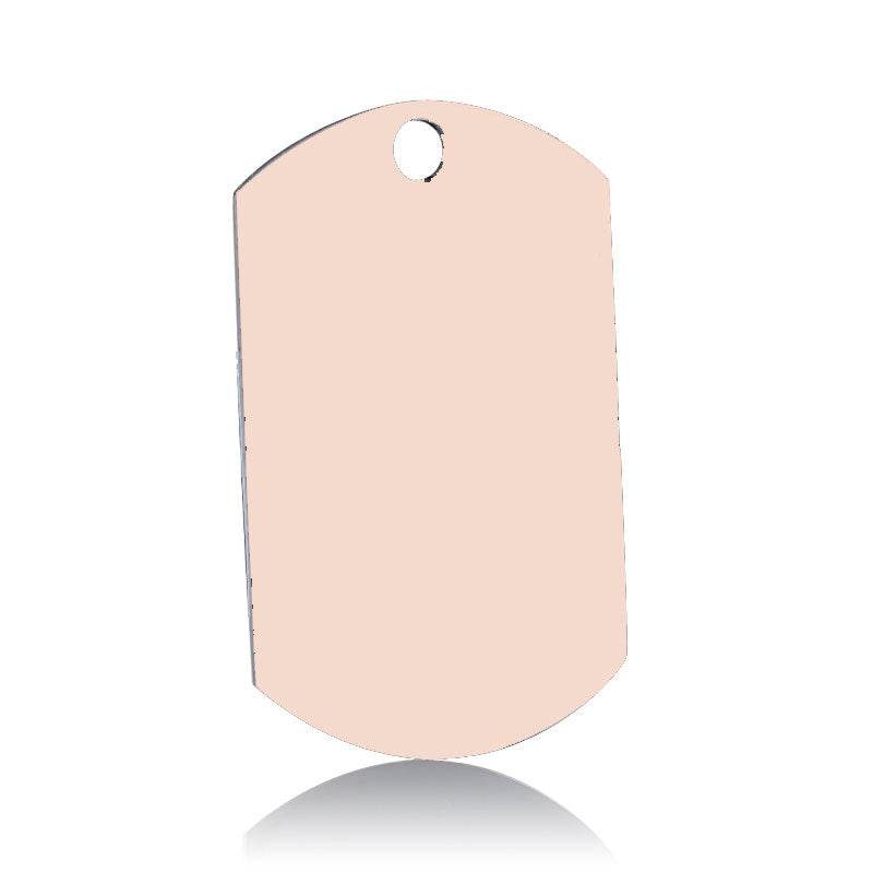 Small Pendant Anti-lost Pet Titanium Steel Tag - Classy Collective