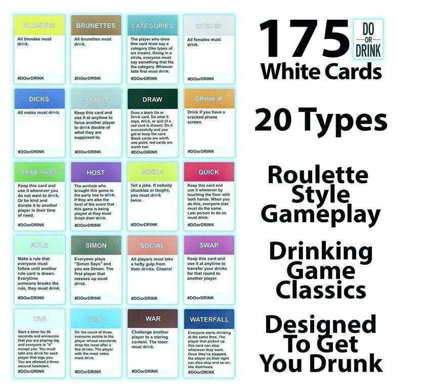 Board Games Drinking Card Game For Adults Dare Or Shots - Classy Collective