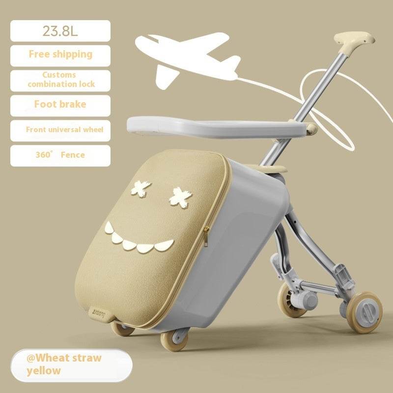 Luggage Children's Riding And Boarding Machine Trolley Case - Classy Collective