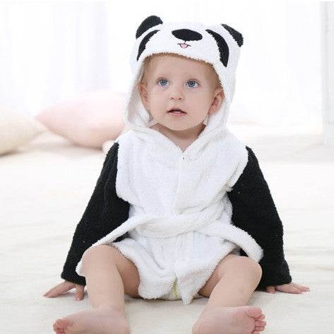 Children's Hooded Absorbent Animal-shaped Bathrobe - Classy Collective