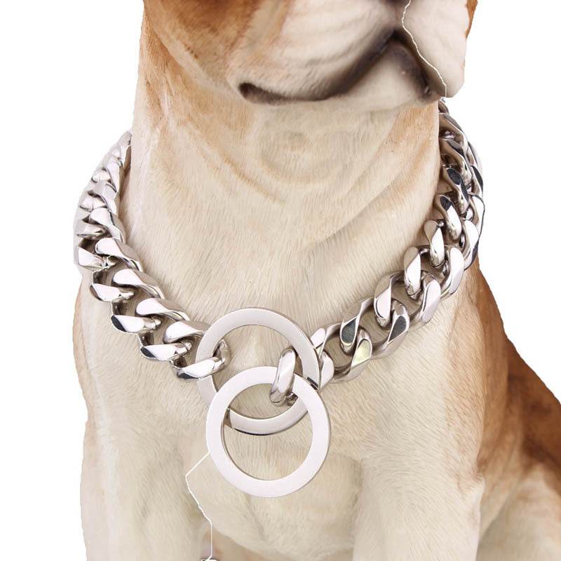 Stainless Steel Pet Casting Coarse Traction Chain - Classy Collective