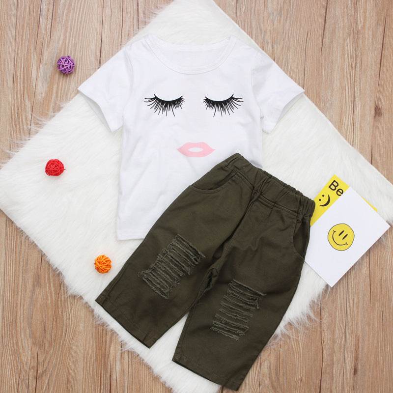 Girl Set 6M-4Y Kid Baby Girls Set Clothes - Classy Collective