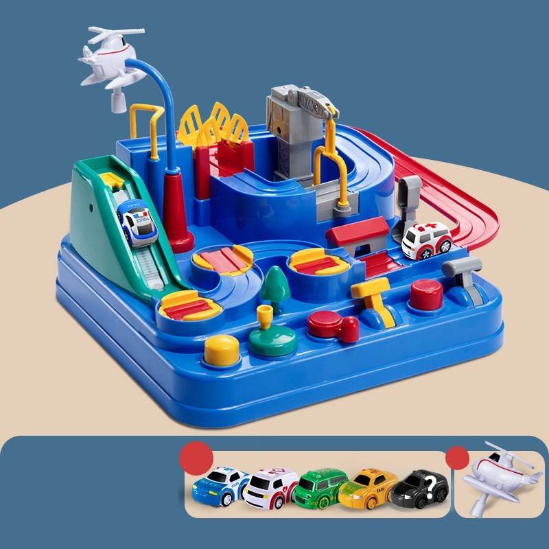 Children Toys For The Parking Lot Car Track - Classy Collective