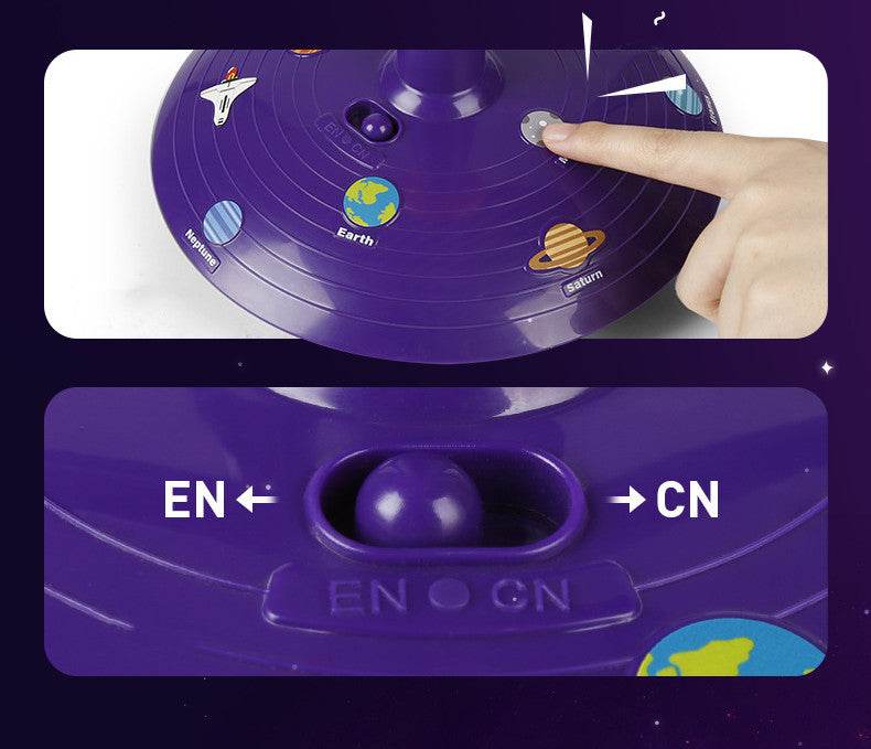 Colorful Solar System LED Sky Projector Rotating Voice Control Music Player Tecnology DIY - Classy Collective