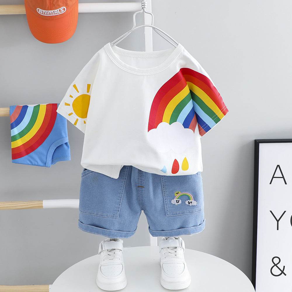 Baby Handsome Trendy Little Boy Summer Clothes - Classy Collective