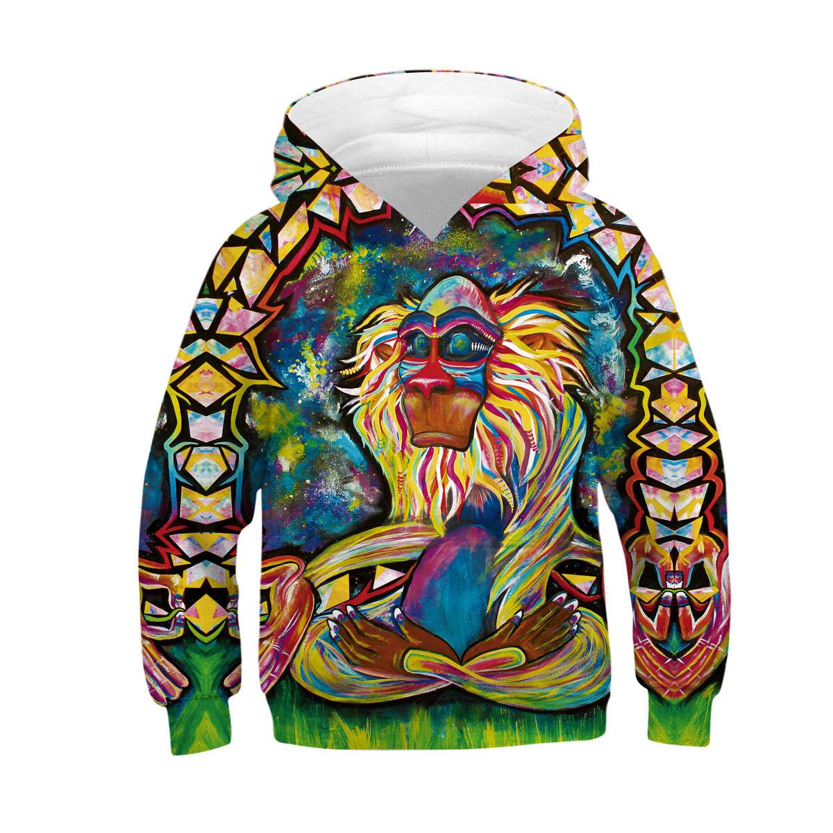 Digital Printed Children's Hooded Sweater For Kids - Classy Collective
