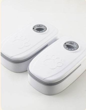 Automatic Pet Feeder Smart Food Dispenser For Cats Dogs- Stainless Steel Bowl - Classy Collective