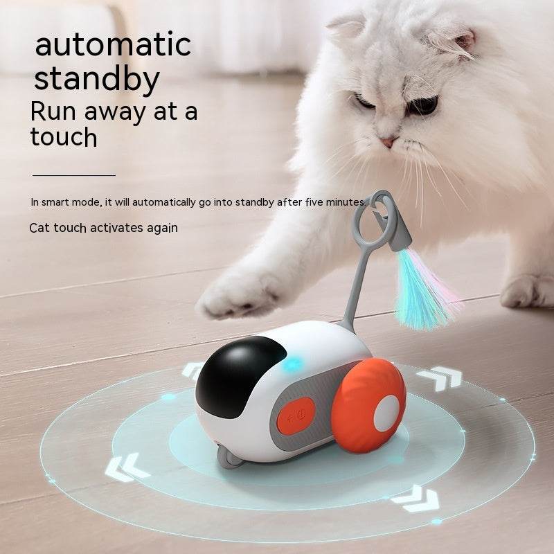 Remote Control Interactive Cat Car Toy USB Charging Chasing Automatic Self-moving - Classy Collective