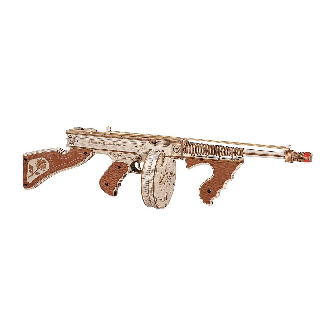 Thompson Submachine Gun Toy Gift For Boys Wooden Puzzle - Classy Collective