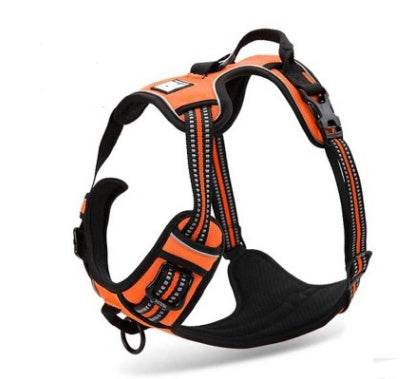 Adjustable Safety Reflective Nylon Harness for Big Medium Large Dogs - Classy Collective