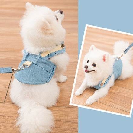 Cute Pet Dog Harness Leash Set - Classy Collective