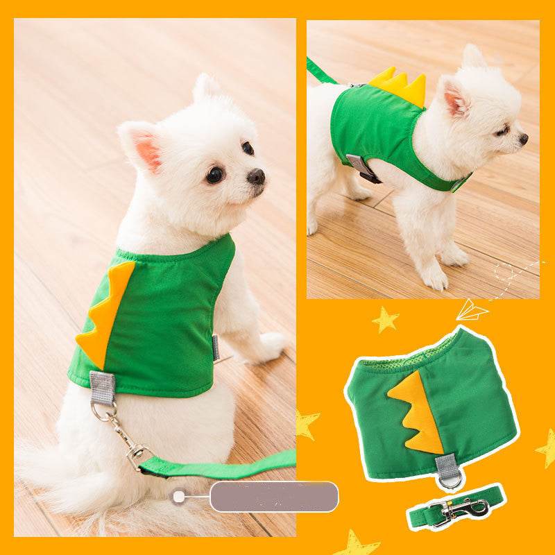 Cute Pet Dog Harness Leash Set - Classy Collective