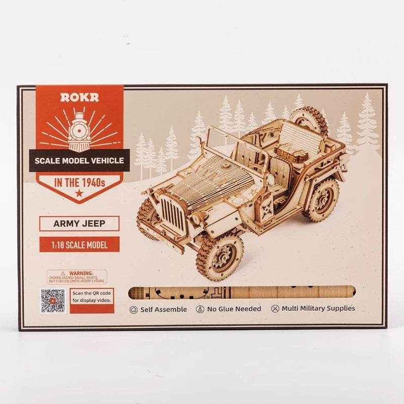 3D Wooden Puzzle Model Toys - Classy Collective