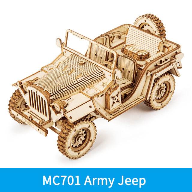 3D Wooden Puzzle Model Toys - Classy Collective