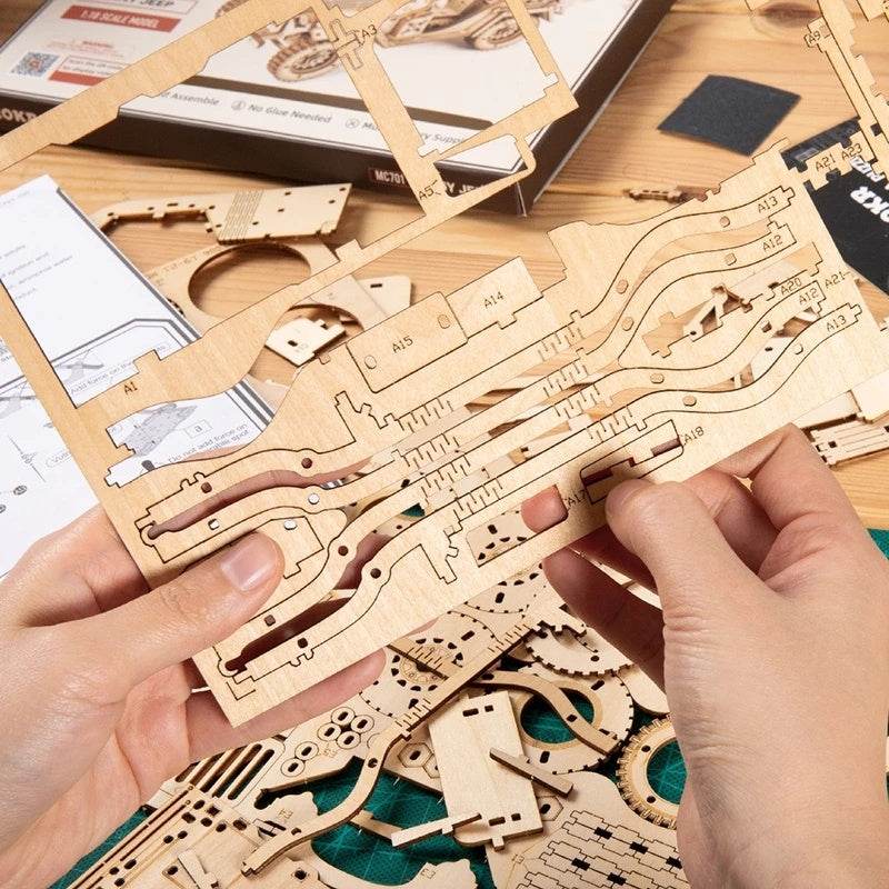 3D Wooden Puzzle Model Toys - Classy Collective