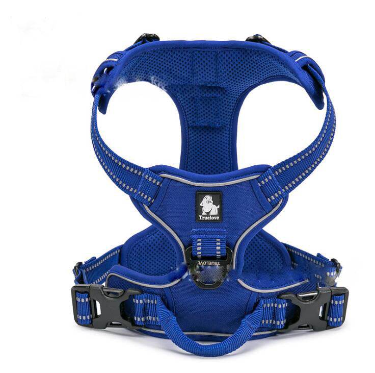Adjustable Safety Reflective Nylon Harness for Big Medium Large Dogs - Classy Collective