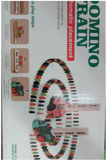 Domino Train Toys Car Puzzle Automatic Release - Classy Collective