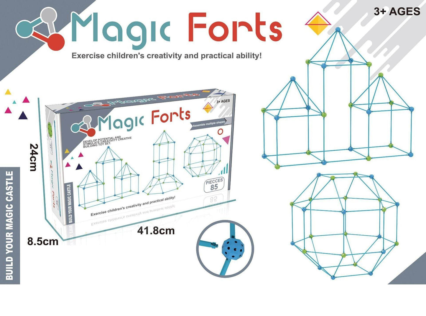 Indoor And Outdoor Diy Tent Children Assembling Toys - Classy Collective