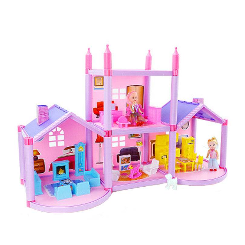 Doll House Villa DIY Assembled House - Classy Collective
