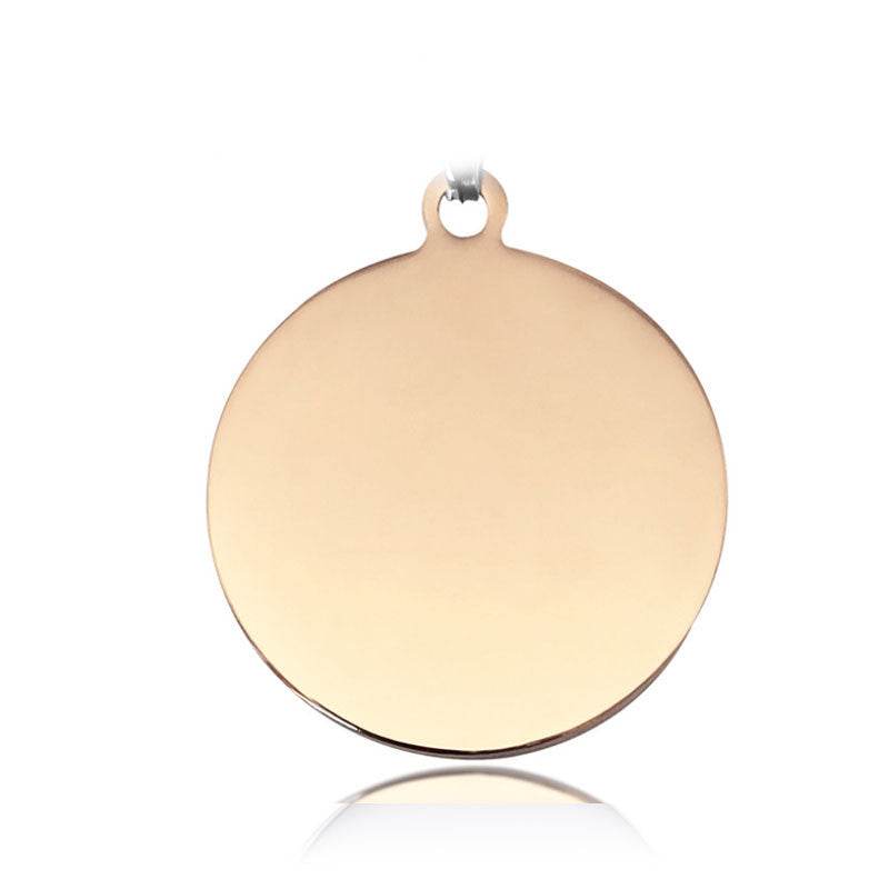 Small Pendant Anti-lost Pet Titanium Steel Tag - Classy Collective