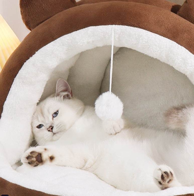 Cat Nest Four Seasons Universal Winter Warm Closed - Classy Collective