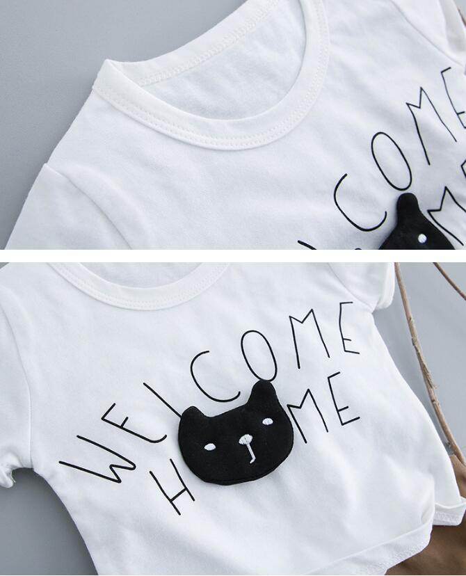 Chirdren Tshirt Suit - Classy Collective