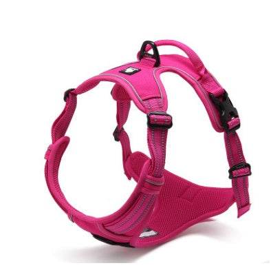 Adjustable Safety Reflective Nylon Harness for Big Medium Large Dogs - Classy Collective