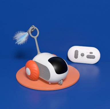 Remote Control Interactive Cat Car Toy USB Charging Chasing Automatic Self-moving - Classy Collective