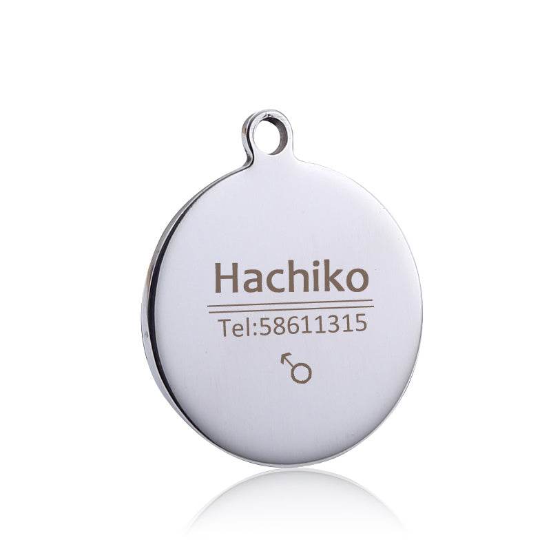 Small Pendant Anti-lost Pet Titanium Steel Tag - Classy Collective