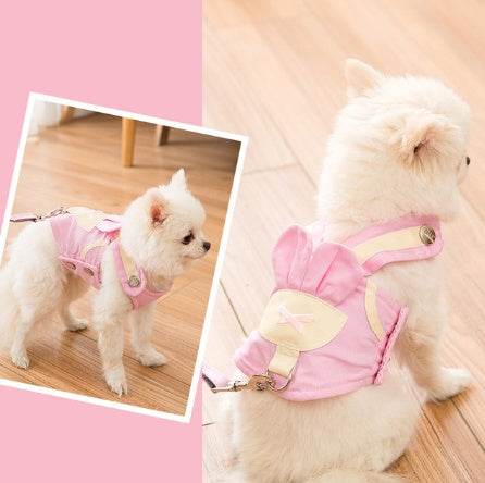 Cute Pet Dog Harness Leash Set - Classy Collective