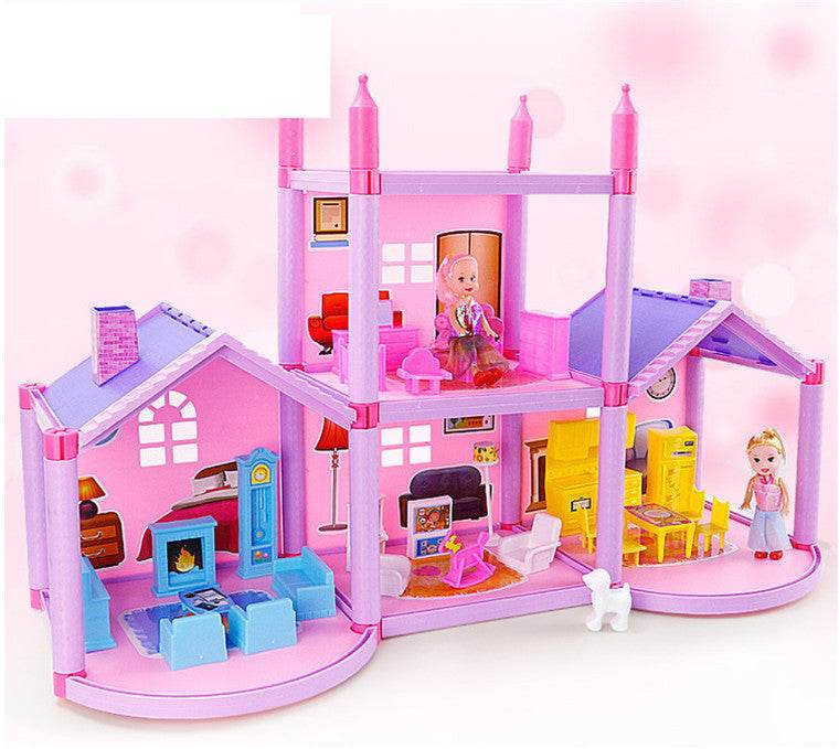 Doll House Villa DIY Assembled House - Classy Collective
