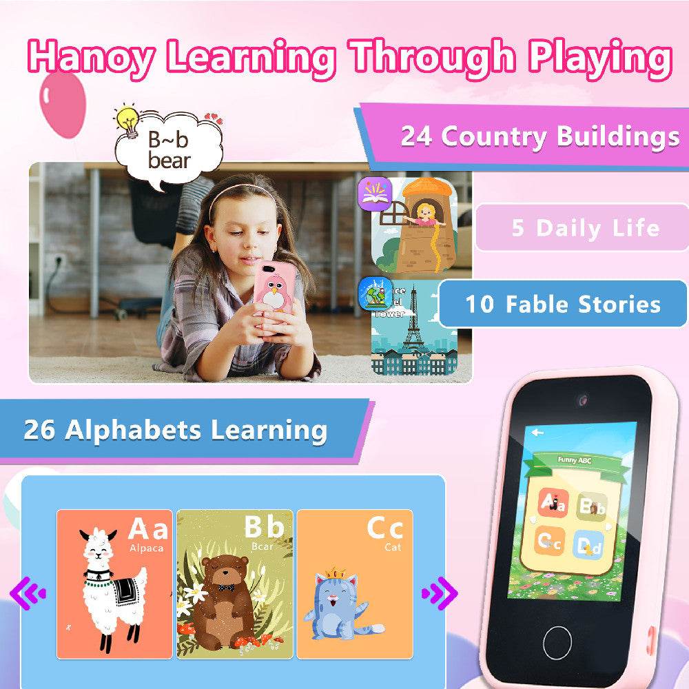 Children's Smart Touch Mobile Phone Silicone Penguin Toy - Classy Collective