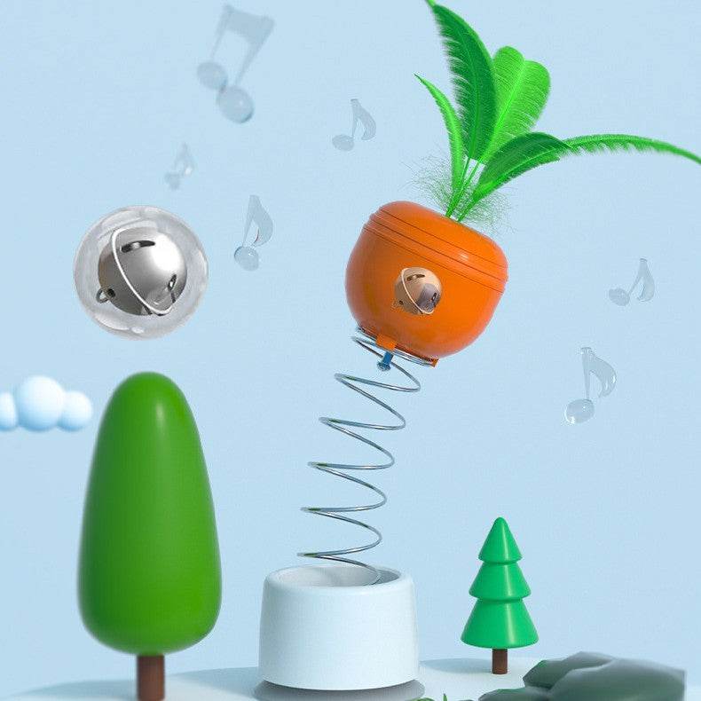 Self-Playing Tumbler Toys Funny Swing Feeder Carrot - Classy Collective