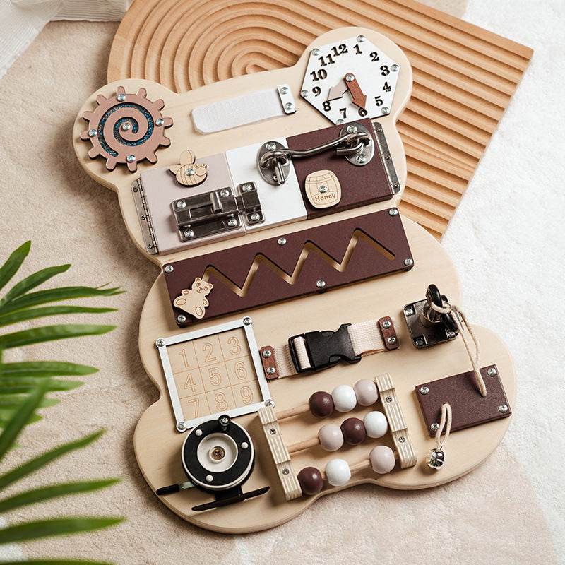 Bear Busy Board Children's Game Toys - Classy Collective