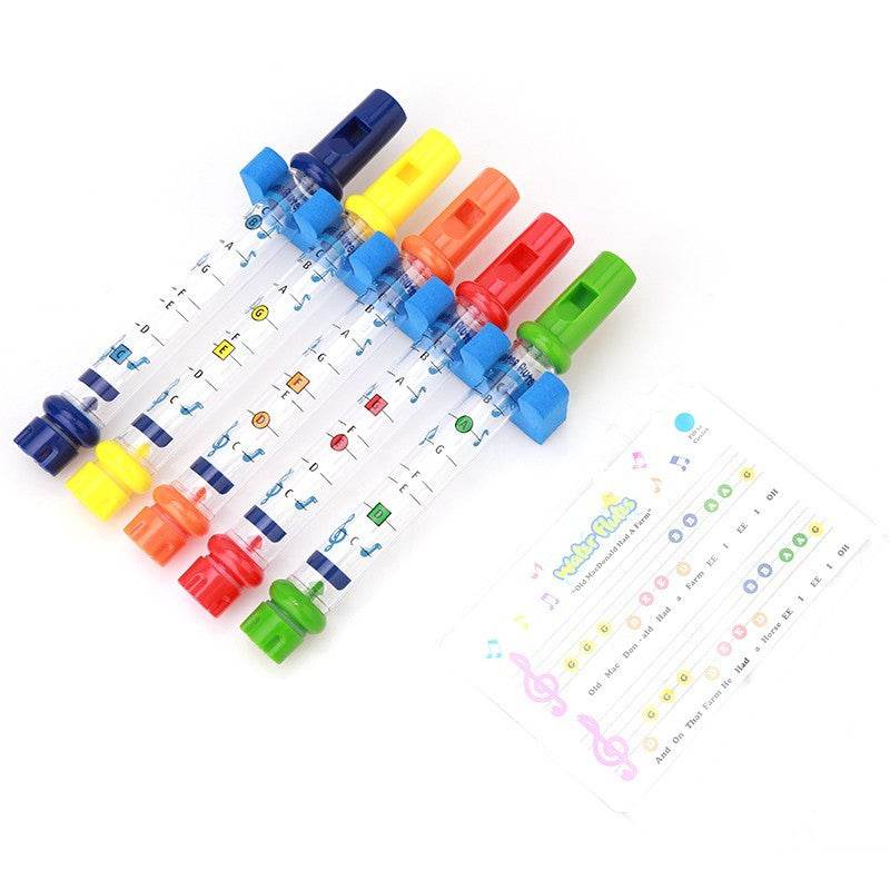 5pcs Lot Kids Bathtime Fun Water Flutes Set - Classy Collective