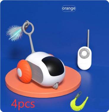 Remote Control Interactive Cat Car Toy USB Charging Chasing Automatic Self-moving - Classy Collective