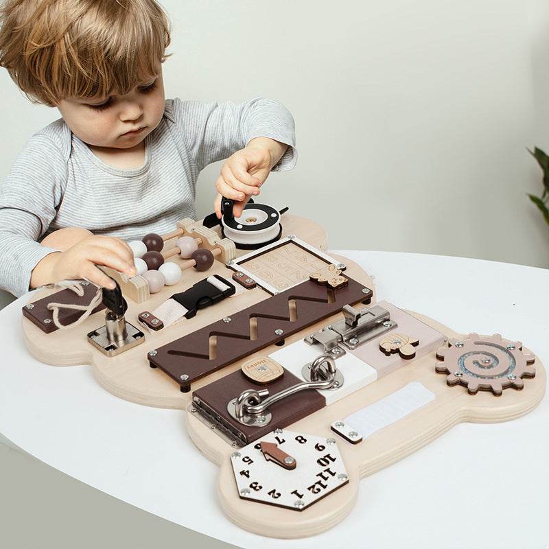 Bear Busy Board Children's Game Toys - Classy Collective