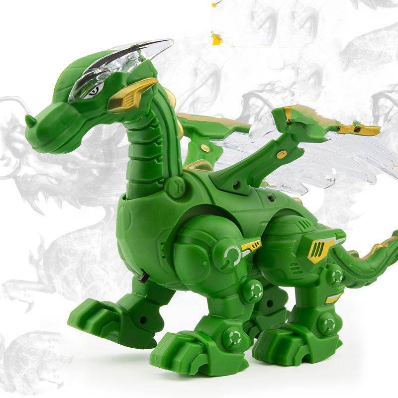 Electric Spray Mechanical Dinosaur Toy Model Multifunctional Sound And Light Toy - Classy Collective