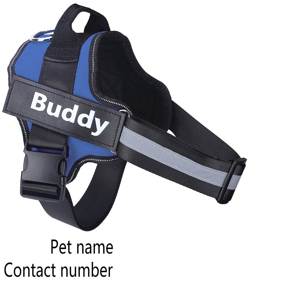 Personalized Dog Harness Vest For Small Large Dog - Classy Collective
