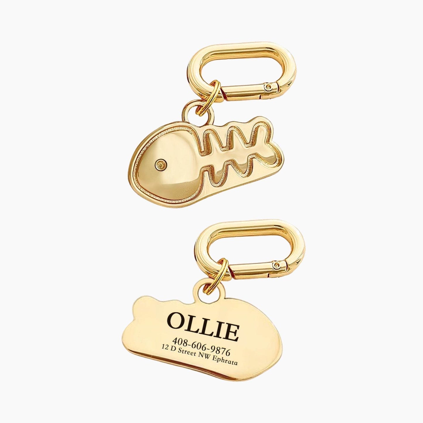 Customized Pet Loss Prevention Brand Hanging Tag - Classy Collective